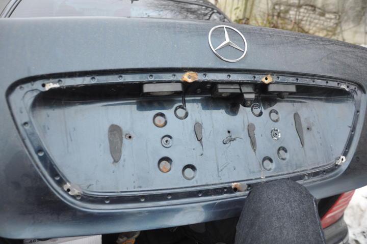 File:W220 trunk lid covering holes.jpg