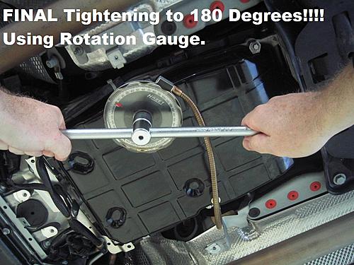 File:Final Tightening of Transmission Pan Bolts by Rotating a Further 180° DIY Transmission Flushing Procedure.jpg