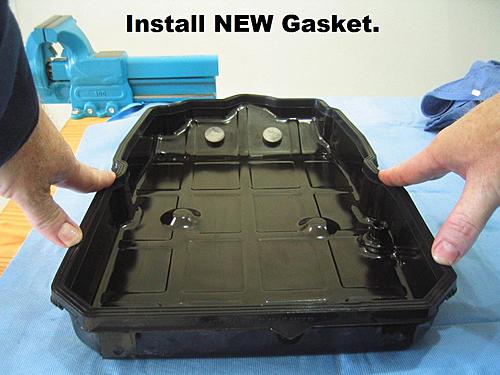 File:Install New Transmission Oil Pan Gasket DIY Transmission Flushing Procedure.jpg