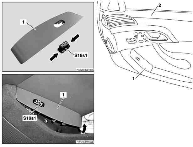 File:W220 Remove install front power window switches.jpg