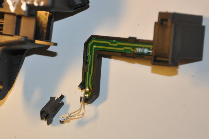 File:W220 glove box key block light module broken.jpg