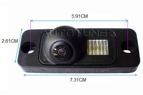 File:W220 rear view camera licence plate light module.jpg