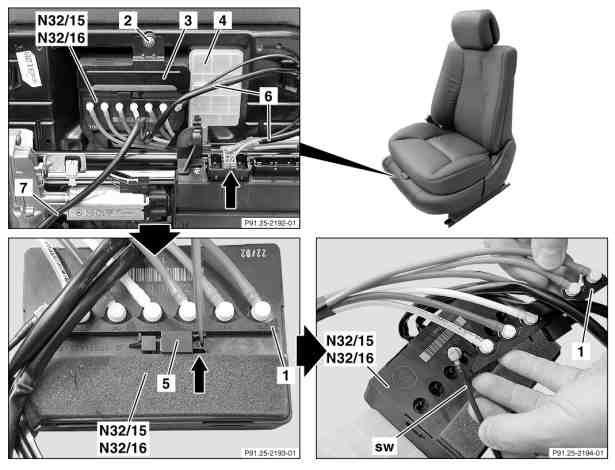 File:W220 remove install front seat multicontour backrest control module.jpg