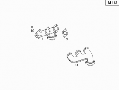 W220 exhaust manifold M112.png