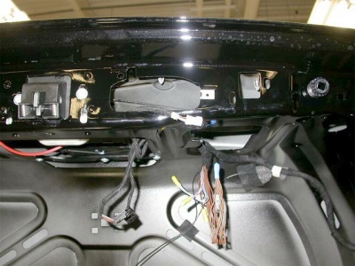 Shown on 220 S500, Trunk lid