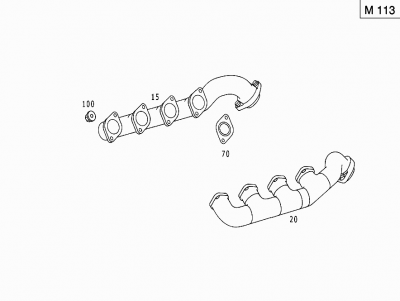 W220 exhaust manifold M113.png