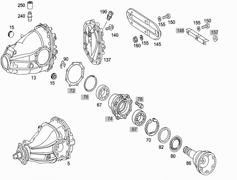 File:W220 rear axle housing with differential.png