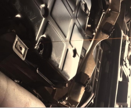 DIY Transmission Service W220 WITHOUT TC Drain Plug - W220 S-Class