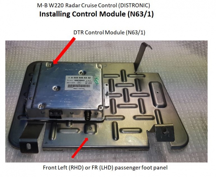 File:W220 Installing Distronic Control Module.JPG