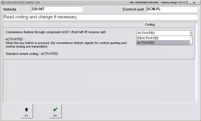 File:W220 DAS front left door control module adaptations convenience feature through IR receiver unit.png