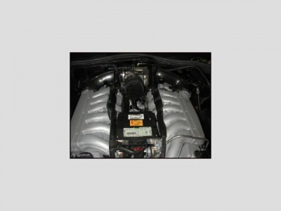 Shown on 220 S430, Engine compartment, left rear