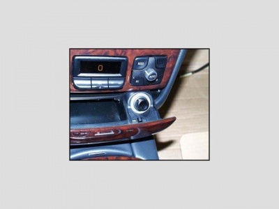 Shown on 220 S350, Center console, front