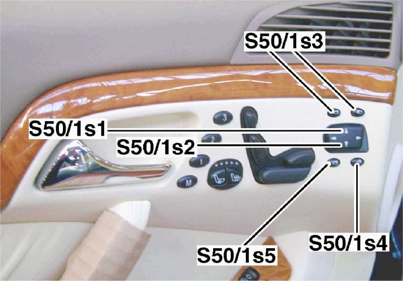 File:W220 Exterior rearview mirror adjustment switch location photo.jpg