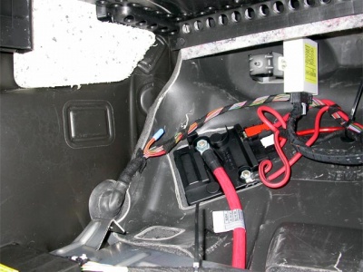 Shown on 220 S500, Interior, Right side of transmission tunnel