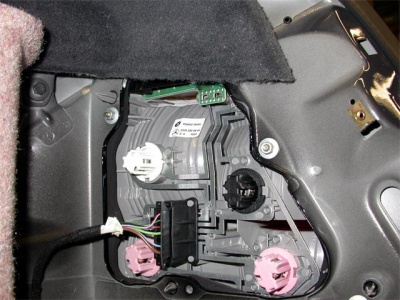 Shown on 220 S500, Exterior, right rear, Part of right taillamp